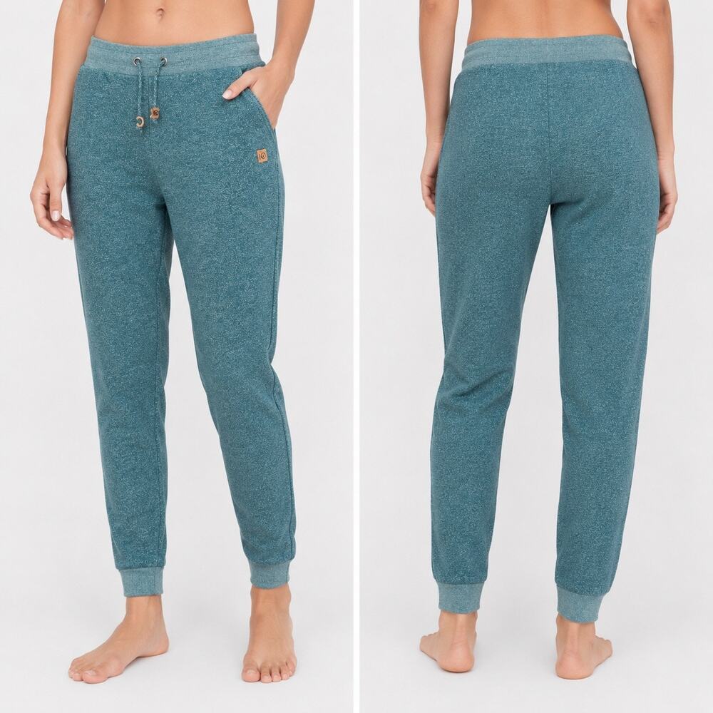 TENTREE | Teal Marled Jogger Sweatpants Cozy Lounge Thick Pants | Medium